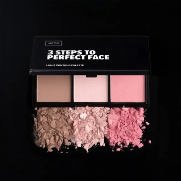 Wibo Wibo contour paleta – 3 Steps To Perfect Face – Light