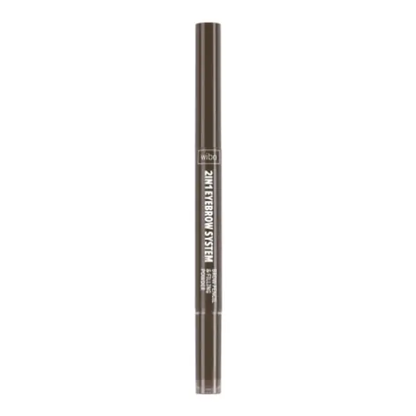 Wibo Wibo - Wibo 2in1 Eyebrow System Brow Pencil & Filling Powder - 03