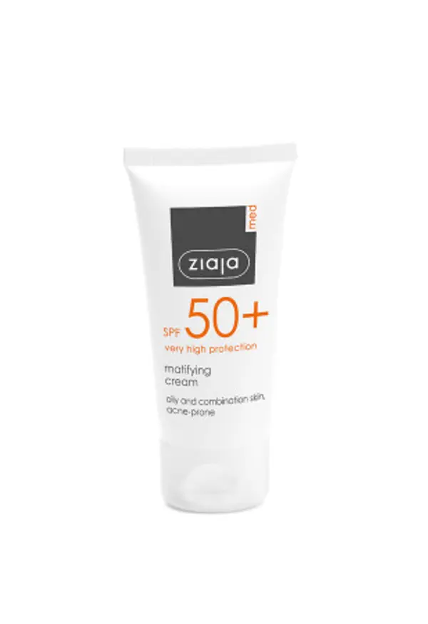 Ziaja Ziaja krema za lice - Med Matifying Cream - Oily & Combination Skin SPF50+