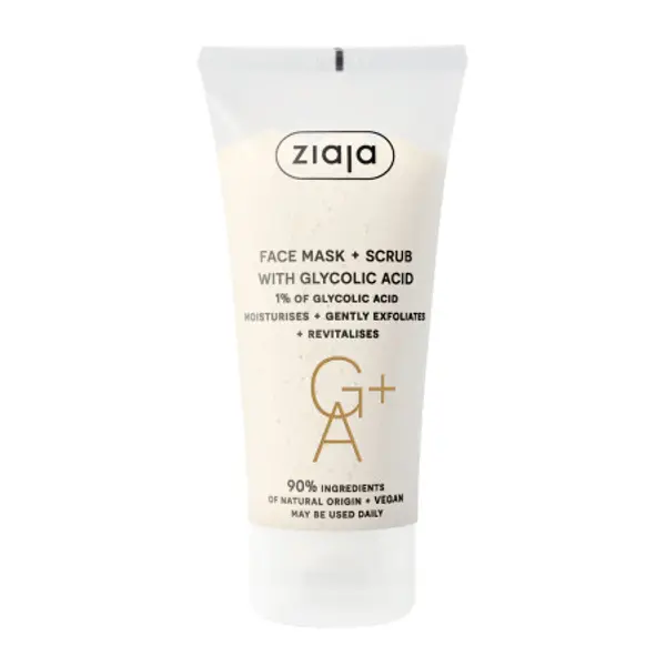 Ziaja Ziaja- Maska ​​za lice i piling s glikolnom kiselinom- Face Mask & Scrub With Glycolic Acid