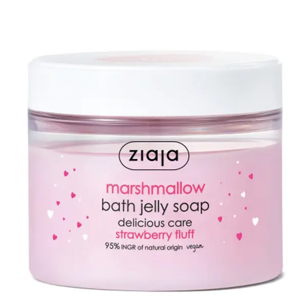 Ziaja Ziaja -  sapun za kupanje - Jelly Bath Soap - Marshmallow - Sljez
