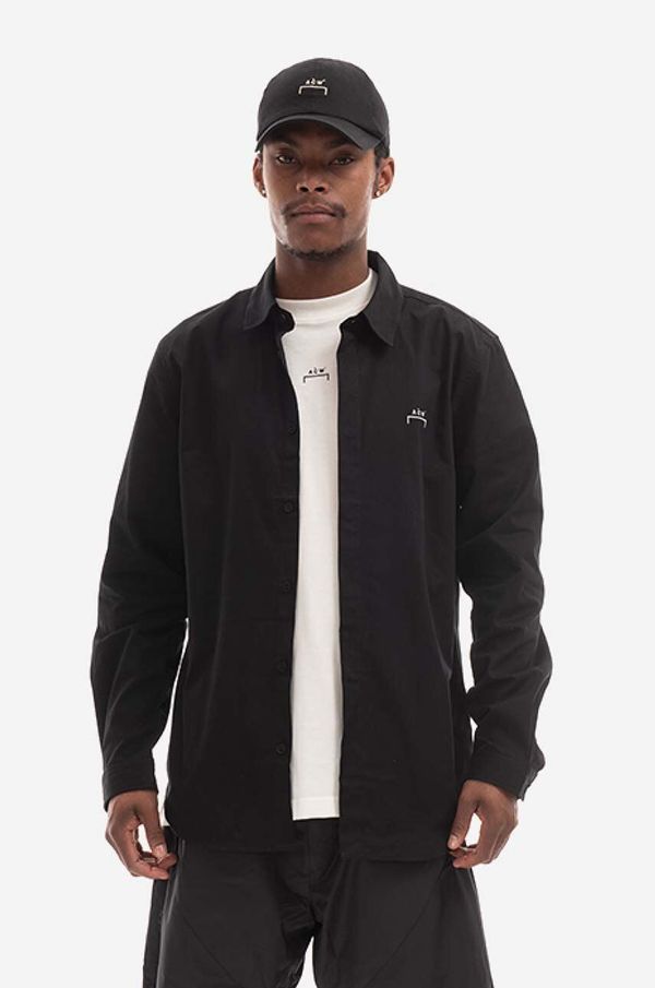 A-COLD-WALL* Pamučna košulja A-COLD-WALL* Bracket Logo T-Shirt Core Shirt boja: crna, ACWMSH069.-BLACK