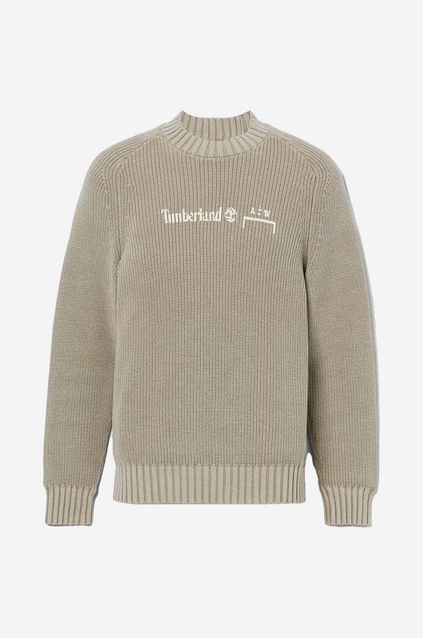 A-COLD-WALL* Pamučni pulover A-COLD-WALL* boja: zelena, A6PGKDH4-LEMONPEPPE