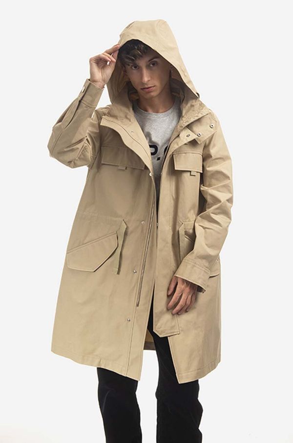 A.P.C. Parka A.P.C. Yael za muškarce, boja: bež, za prijelazno razdoblje, COEGJ.H30178-BEIGE