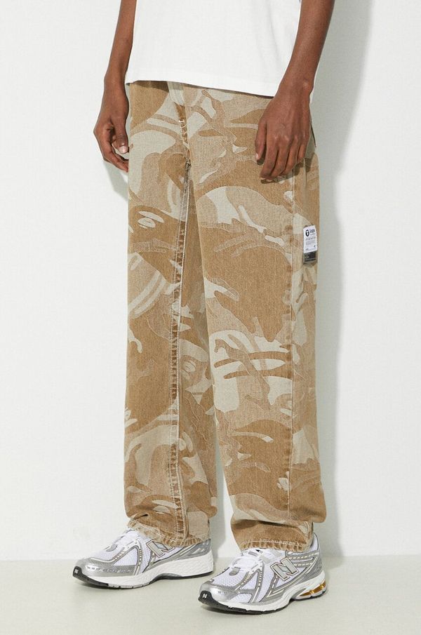 AAPE Traperice AAPE Denim Jeans za muškarce, AJNA608