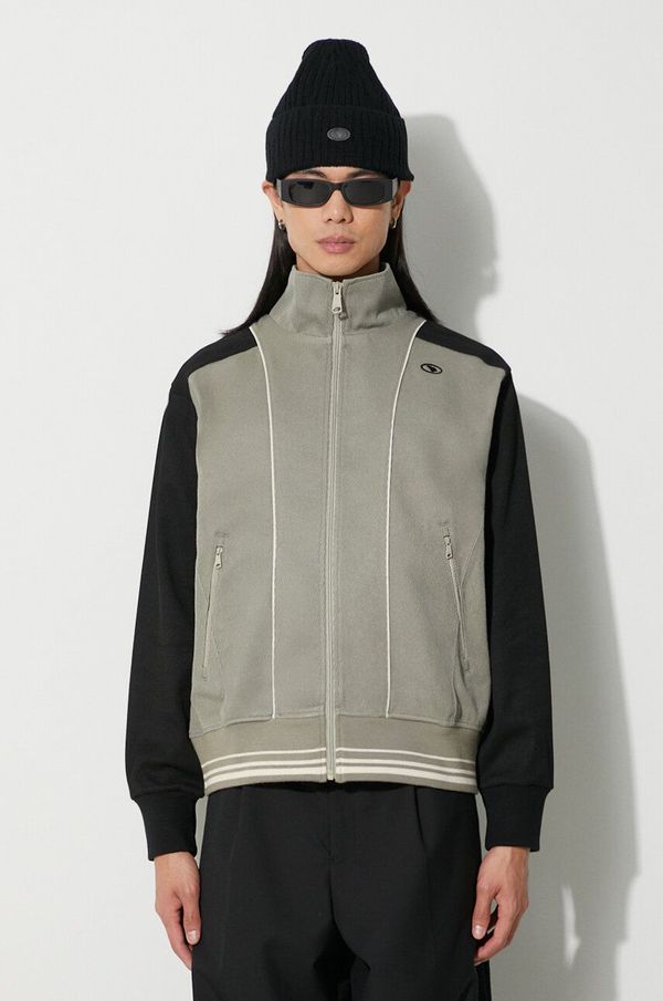 Ader Error Dukserica Ader Error Rawul Jumper za muškarce, boja: zelena, s uzorkom, BMADFWJK0407