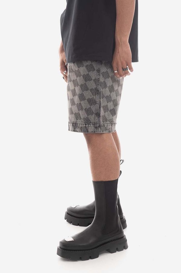 Ader Error Traper kratke hlače Ader Error za muškarce, boja: siva, BMADSSJE0201GR-GR