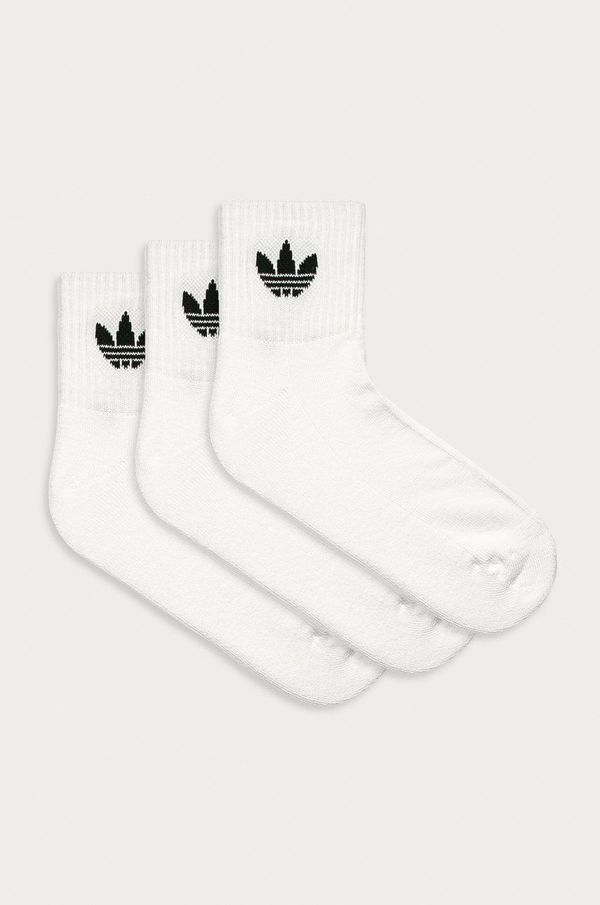 adidas Originals adidas Originals - Sokne (3-pack) FT8529-WHITE