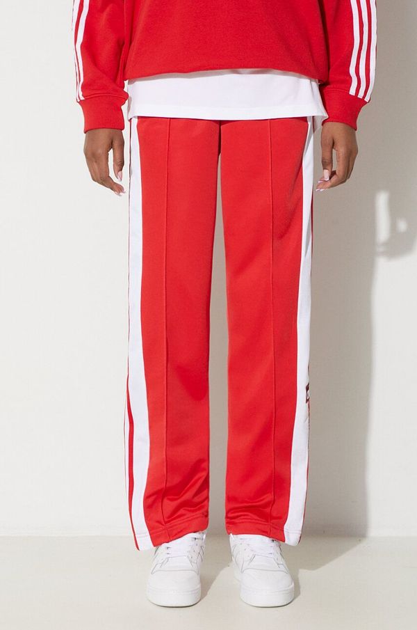 adidas Originals Donji dio trenirke adidas Originals Adibreak Pant boja: crvena, s uzorkom, IP0620