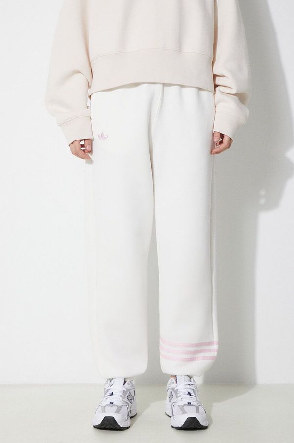 adidas Originals Donji dio trenirke adidas Originals boja: bež, bez uzorka, IU2502