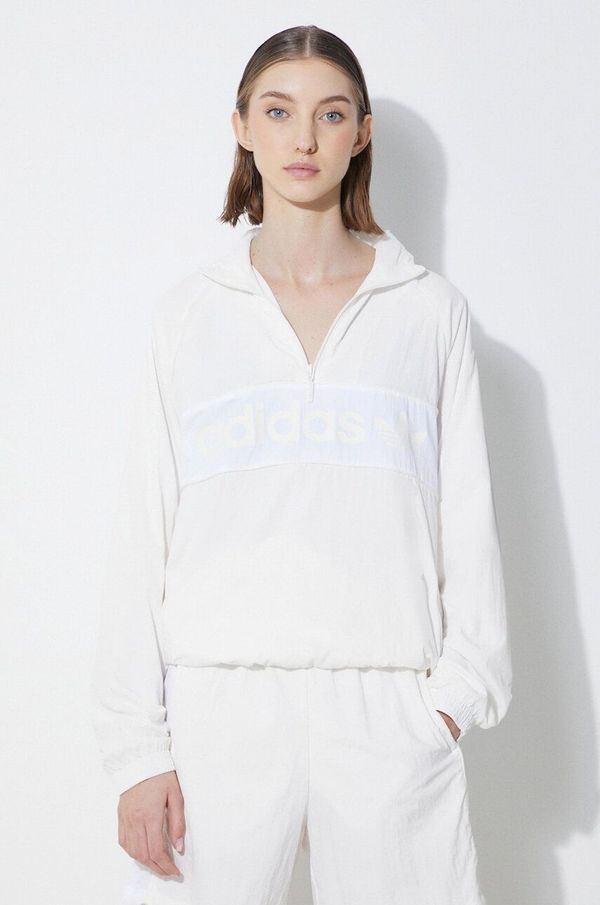adidas Originals Jakna adidas Originals za žene, boja: bijela, za prijelazno razdoblje, IR5282