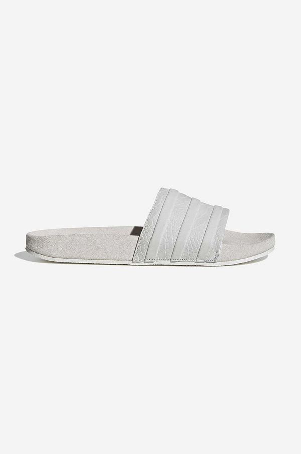 adidas Originals Kožne natikače adidas Originals Adilette boja: siva, FZ6450-grey