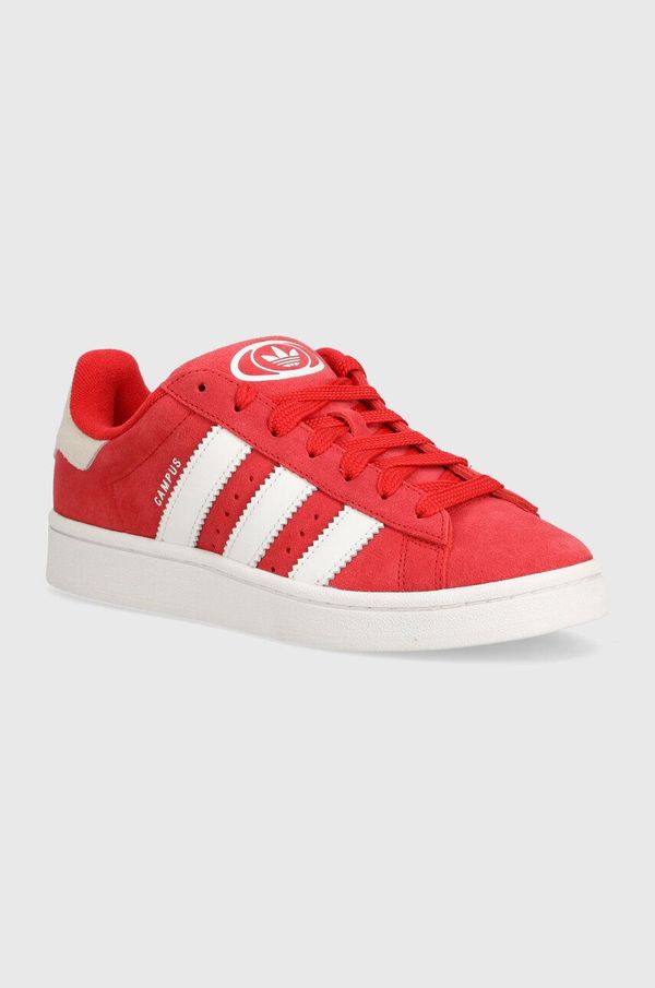 adidas Originals Kožne tenisice adidas Originals Campus 00s J boja: crvena, IG1230