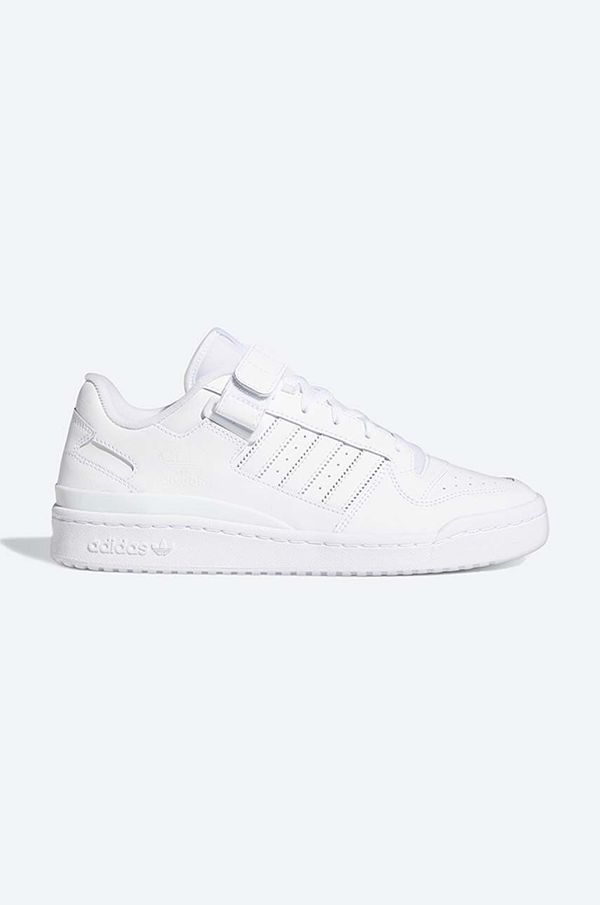 adidas Originals Kožne tenisice adidas Originals Forum Low boja: bijela, FY7755-white