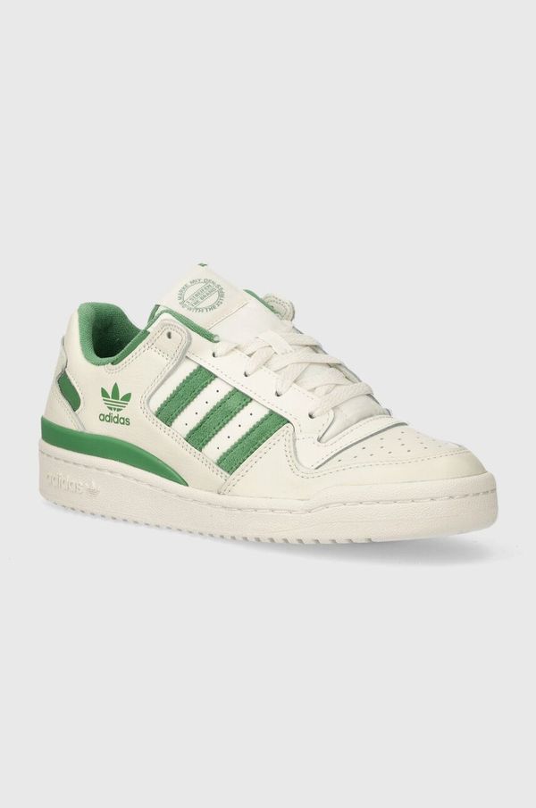 adidas Originals Kožne tenisice adidas Originals Forum Low CL boja: bijela, IG3778