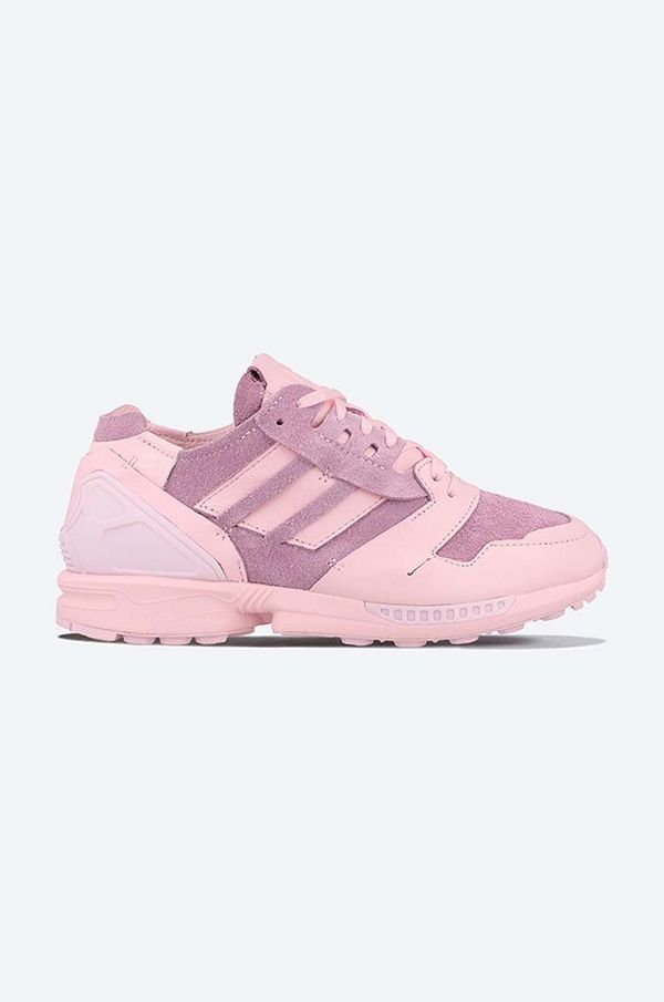 adidas Originals Kožne tenisice adidas Originals ZX 8000 Minimalist Icons boja: ružičasta, FY3837-pink