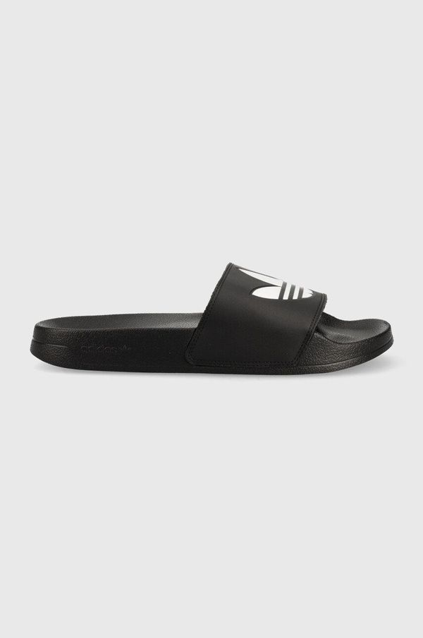 adidas Originals Natikače adidas Originals Adilette za muškarce, boja: crna, FU8298-CBLACK/WHT