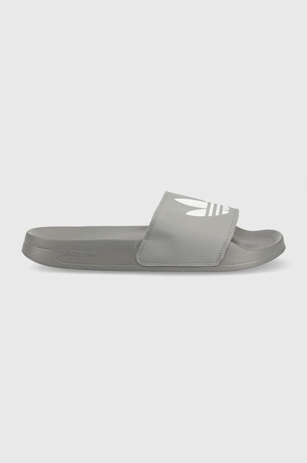 adidas Originals Natikače adidas Originals Adilette za muškarce, boja: siva, FU7592-WHT/GRETHR