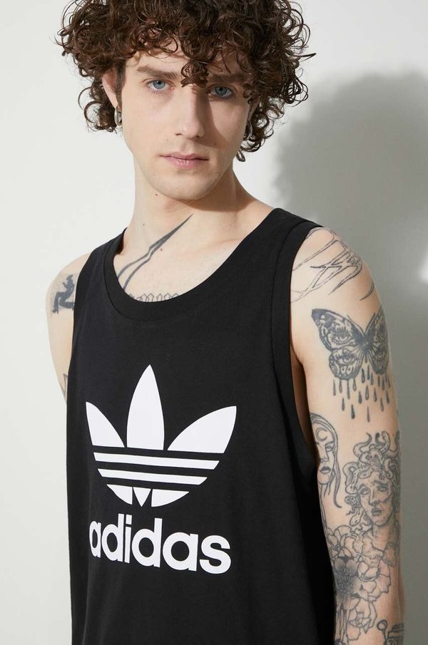 adidas Originals Pamučna majica adidas Originals boja: crna, IA4811-BLACK