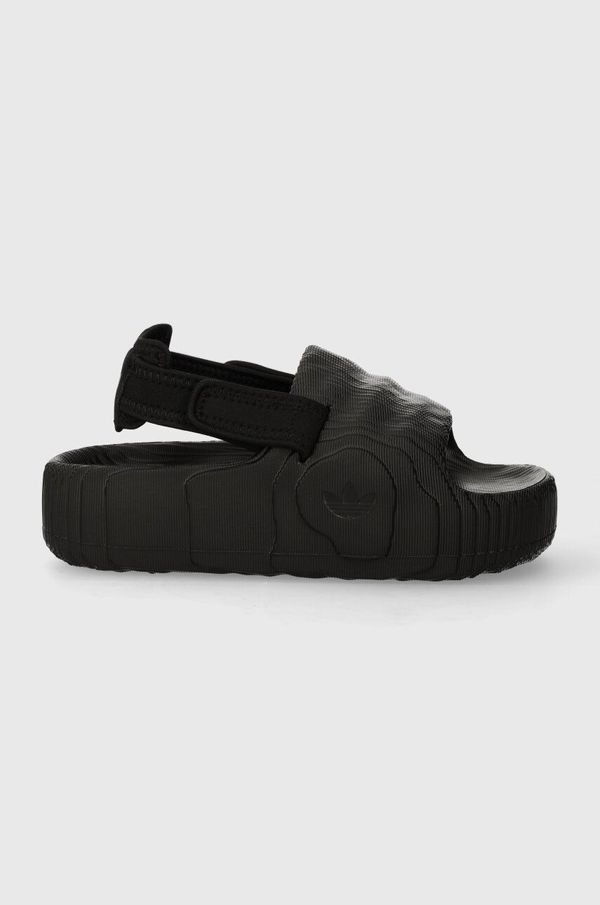 adidas Originals Sandale adidas Originals Adilette 22 XLG boja: crna, s platformom, IE5649