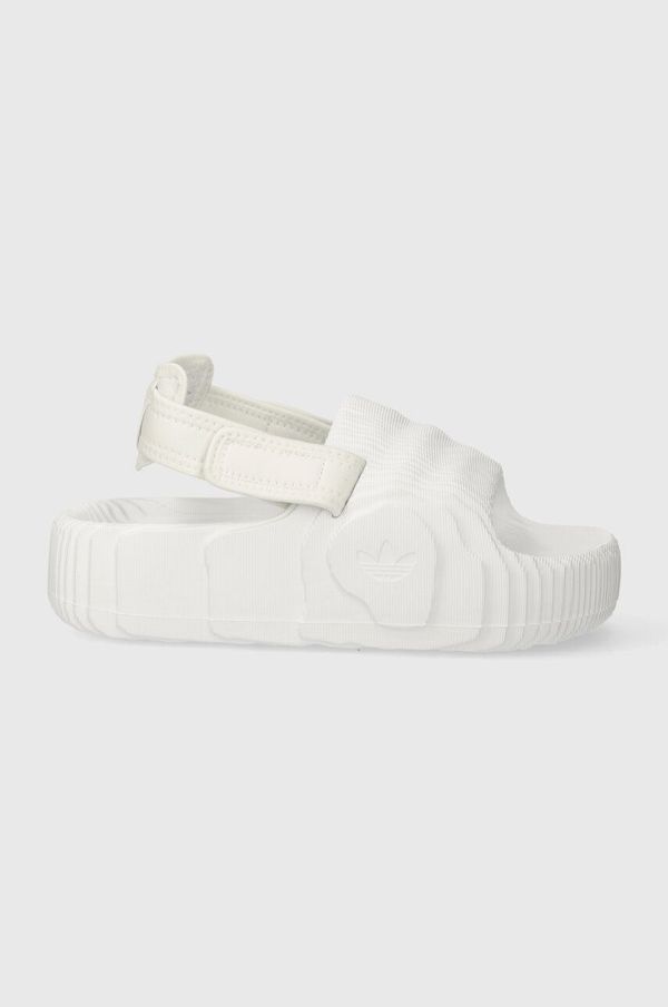 adidas Originals Sandale adidas Originals Adilette 22 XLG za žene, boja: bijela, s platformom, IG5749
