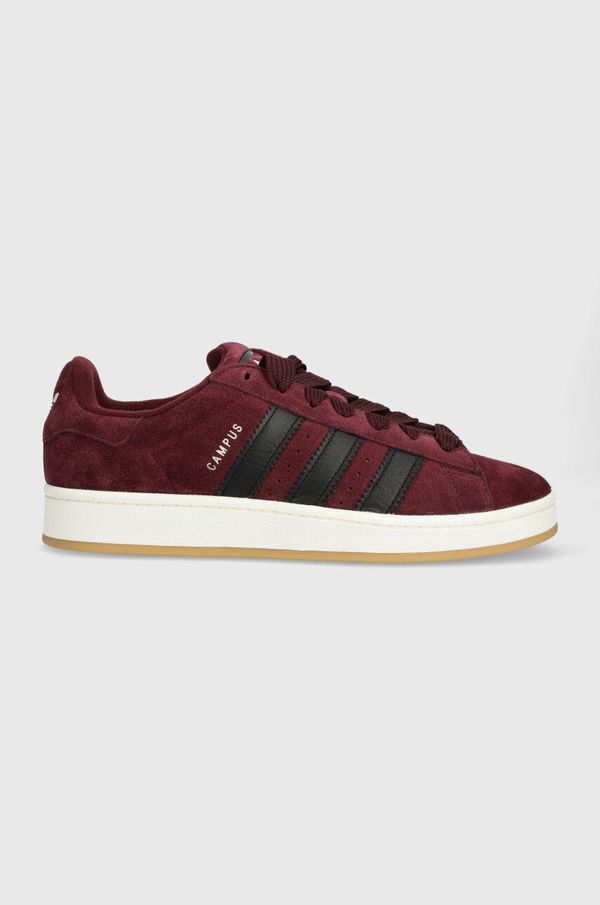 adidas Originals Tenisice od brušene kože adidas Originals Campus 00s boja: bordo, IF8765