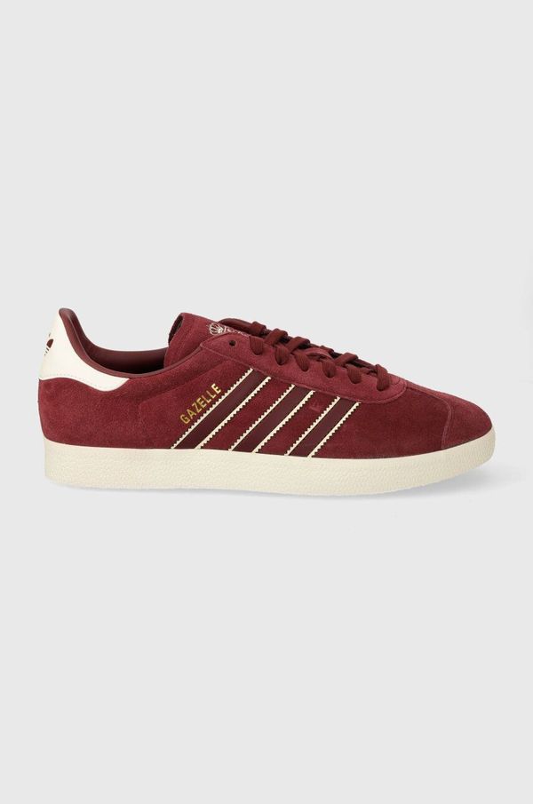 adidas Originals Tenisice od brušene kože adidas Originals Gazelle boja: bordo, ID3724