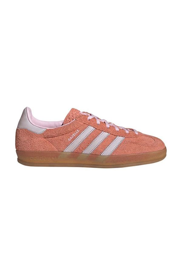 adidas Originals Tenisice od brušene kože adidas Originals Gazelle Indoor boja: narančasta, IE2946