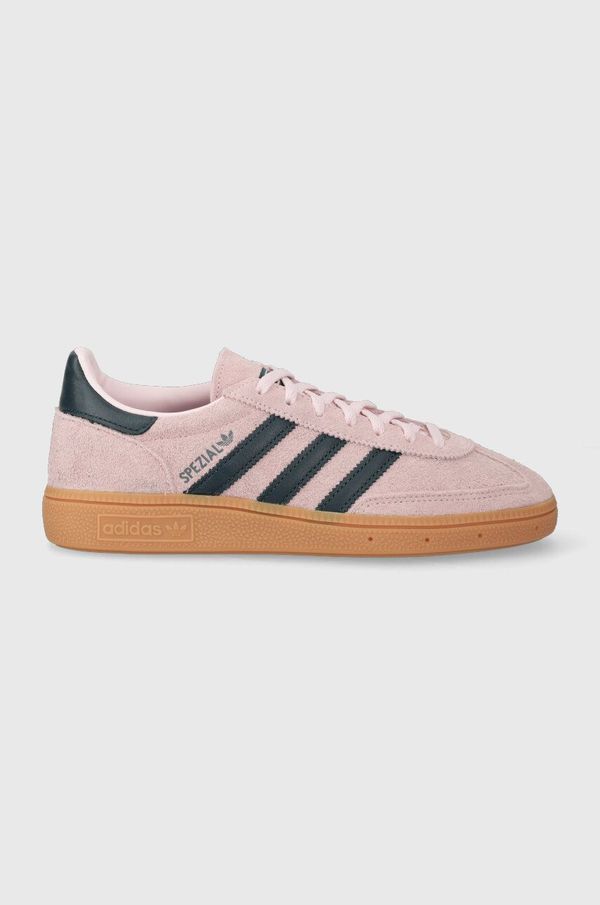 adidas Originals Tenisice od brušene kože adidas Originals HANDBALL SPEZIAL boja: ružičasta