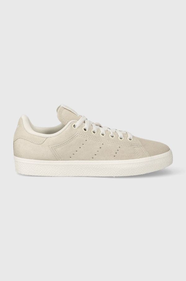 adidas Originals Tenisice od brušene kože adidas Originals Stan Smith CS W boja: bež, IG0344