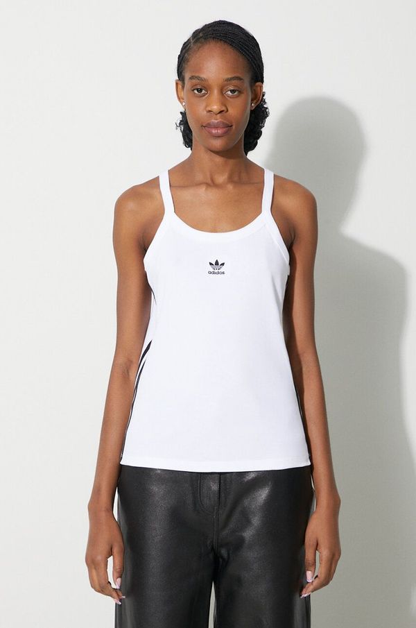 adidas Originals Top adidas Originals 3-Stripe Tank za žene, boja: bijela, IR6914