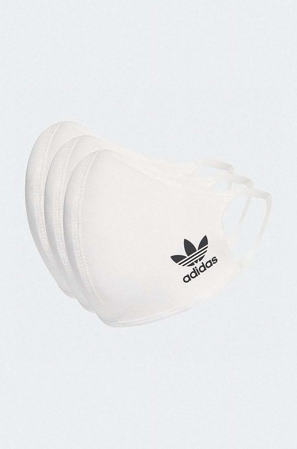 adidas Originals Zaštitna maska adidas Originals Face Covers M/L 3-pack HB7850-white