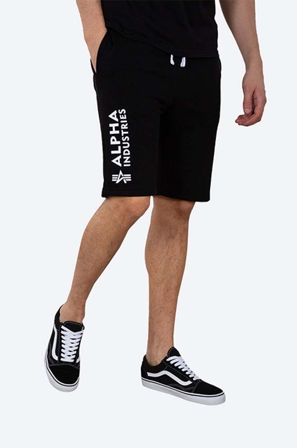Alpha Industries Kratke hlače Alpha Industries Basic za muškarce, boja: crna, 116364.03-black