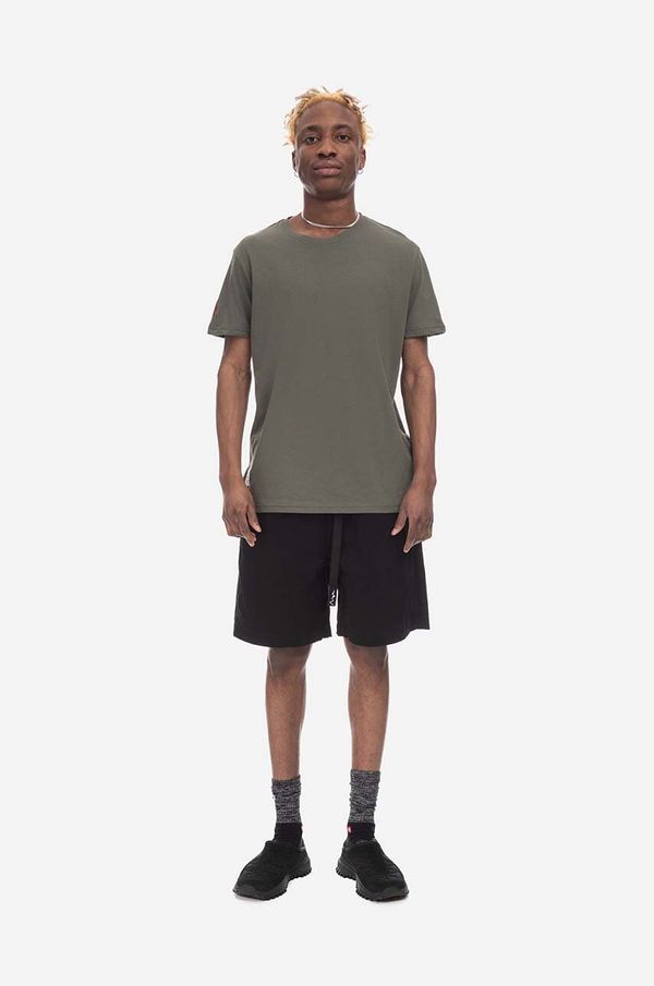 Alpha Industries Pamučna majica Alpha Industries Dragon boja: zelena, s tiskom, 136506.142-green