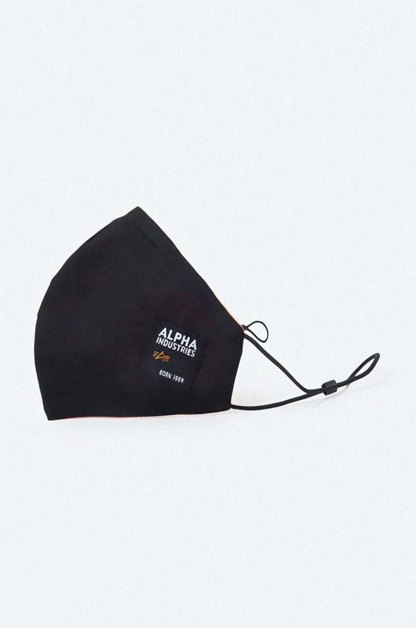 Alpha Industries Zaštitna maska za višekratnu uporabu Alpha Industries Label Face Mask 128941.03-black
