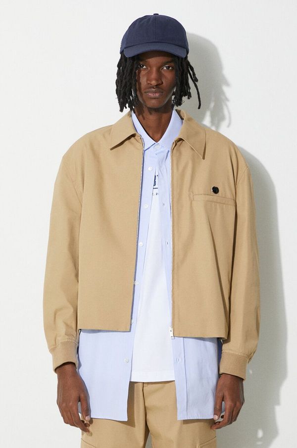 Ambush Jakna AMBUSH Sponge Mix Jacket za muškarce, boja: bež, za prijelazno razdoblje, BMEM001S24FAB