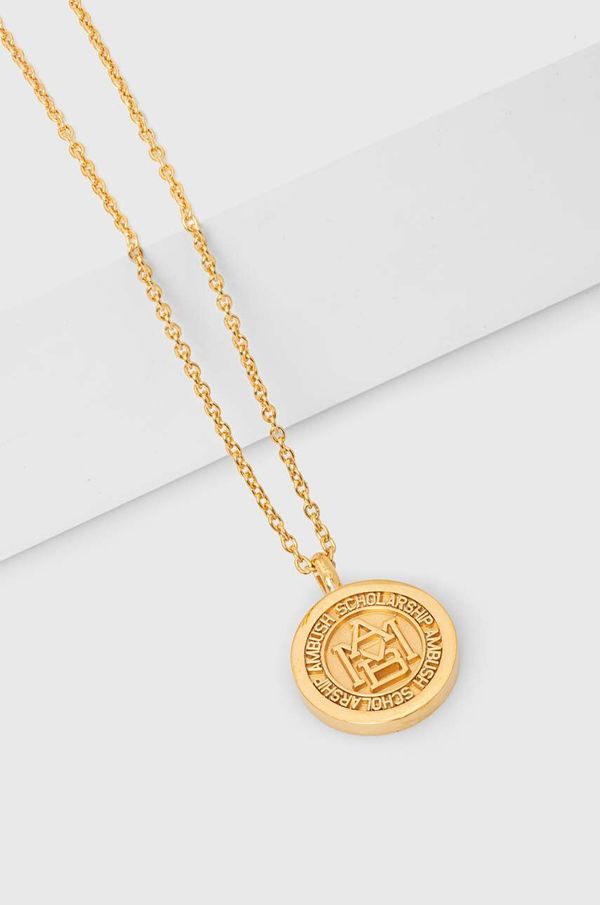 Ambush Srebrna ogrlica AMBUSH Team League Necklace BMOB001S24SIL