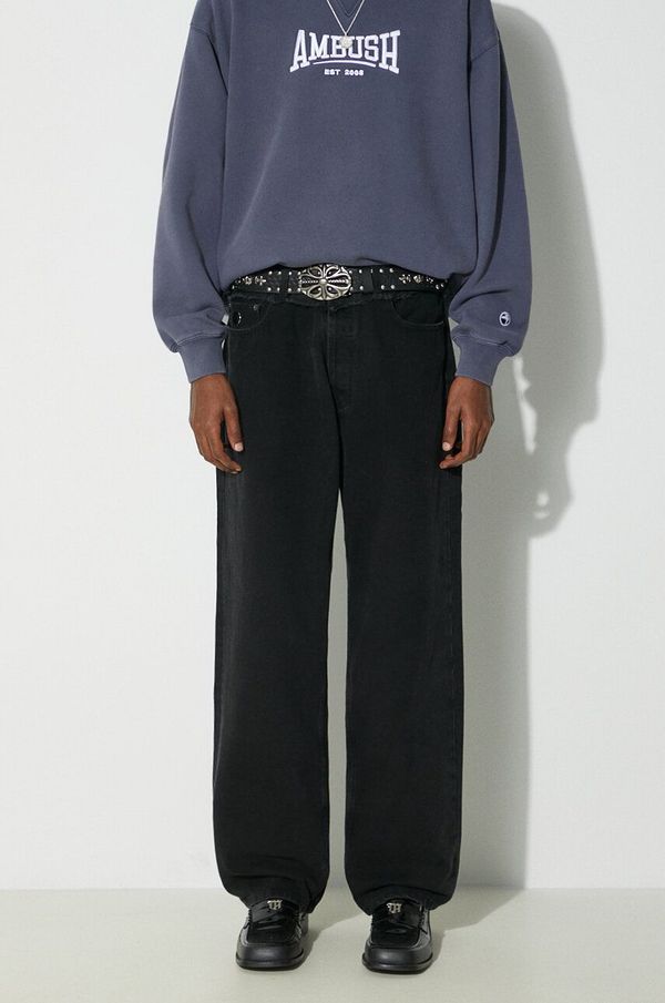 Ambush Traperice AMBUSH Waist Detail Denim Pants za muškarce, BMYB003S24DEN