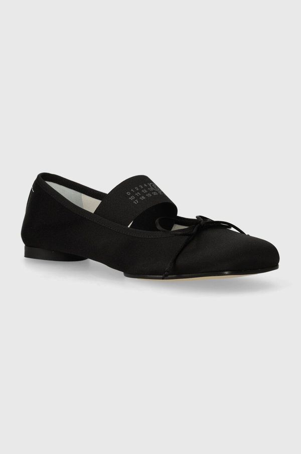 MM6 Maison Margiela Balerinke MM6 Maison Margiela Anatomic Ballerinas boja: crna, S59WZ0093