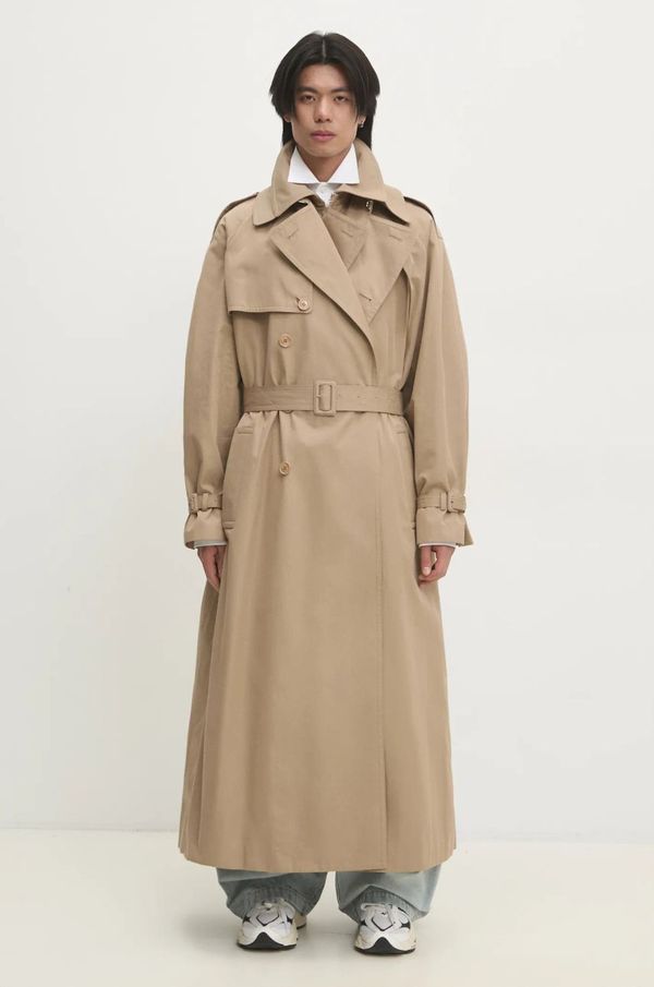 Vetements Baloner VETEMENTS Double Trench boja: bež, za prijelazno razdoblje, UA66CO400S