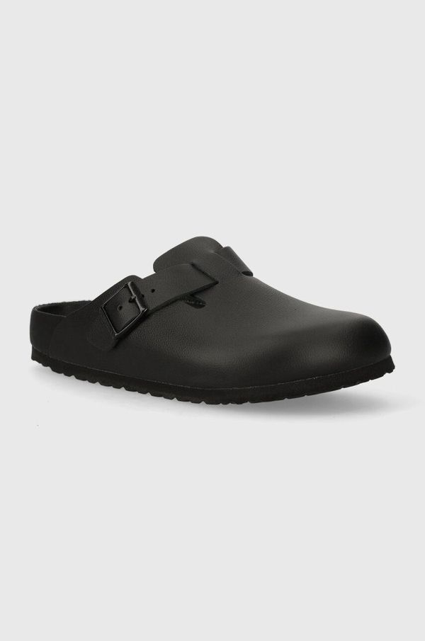 Birkenstock Kožne natikače Birkenstock Boston za žene, boja: crna, 1026789