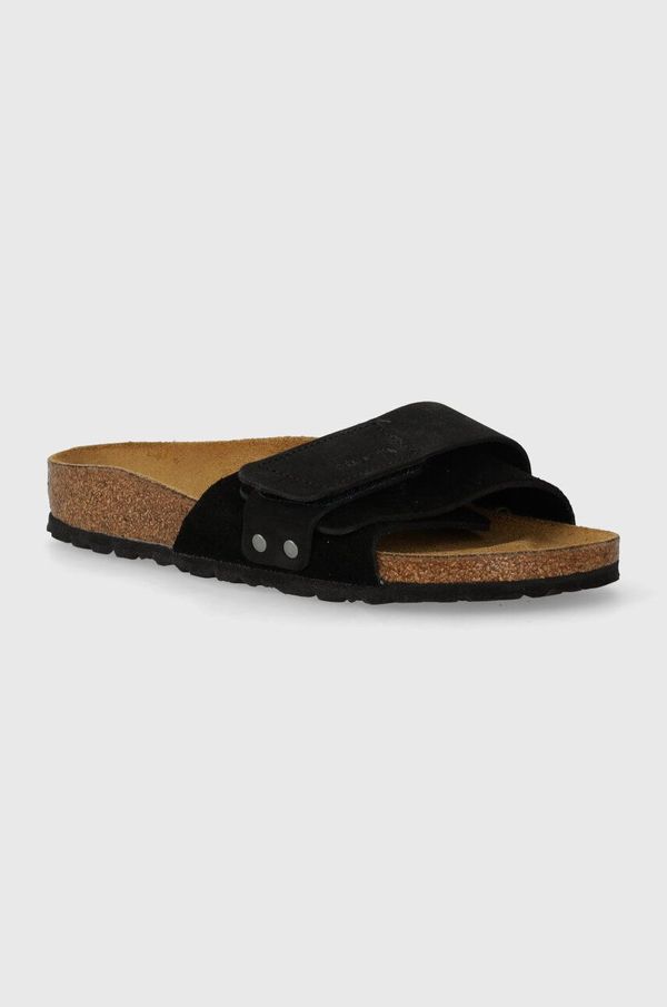 Birkenstock Kožne natikače Birkenstock Oita za žene, boja: crna, 1024200