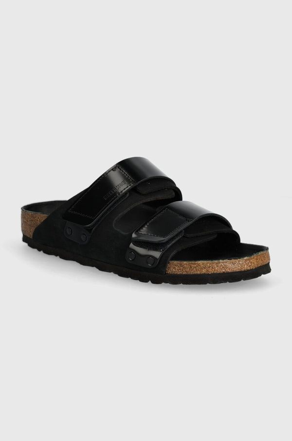 Birkenstock Kožne natikače Birkenstock Uji za žene, boja: crna, 1026570