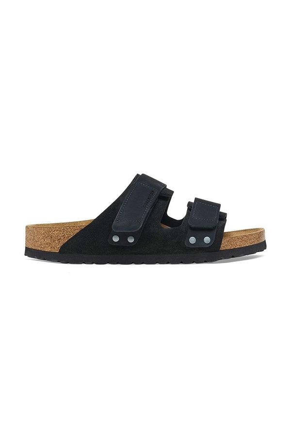 Birkenstock Natikače od brušene kože Birkenstock Uji za žene, boja: crna, 1024810