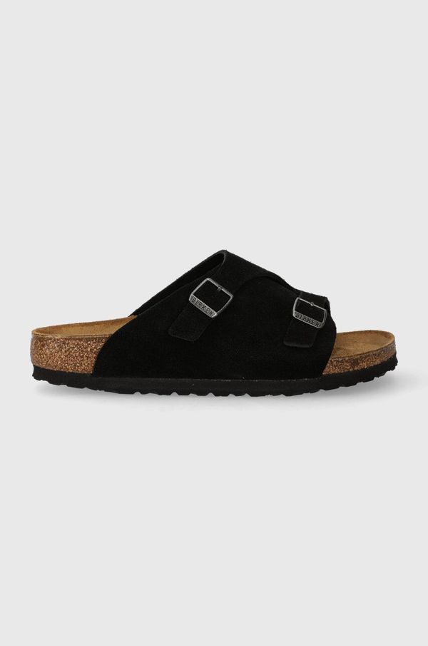Birkenstock Natikače od brušene kože Birkenstock za žene, boja: crna