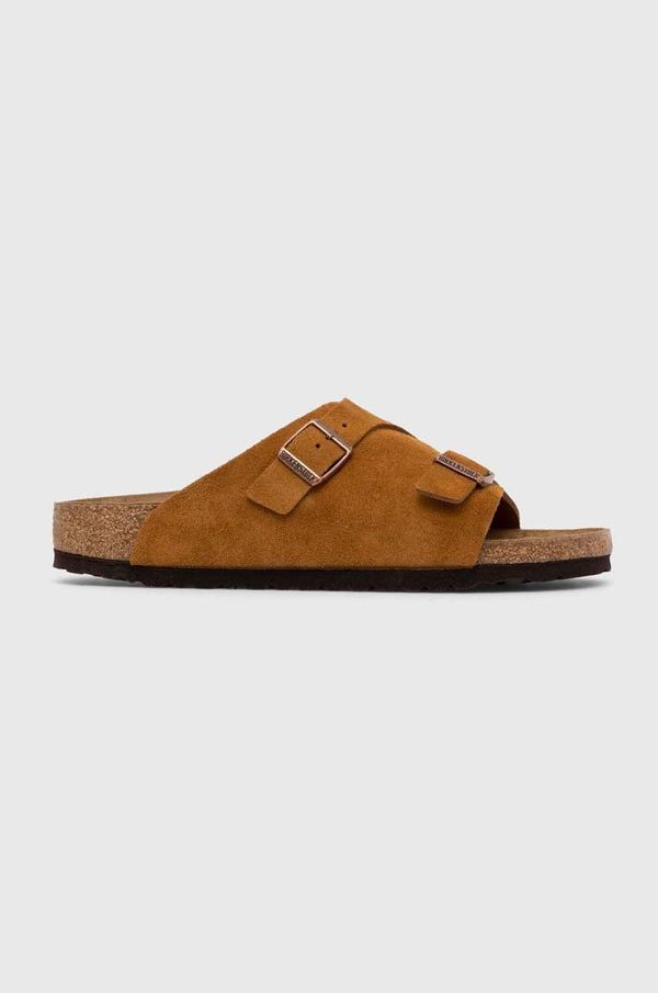 Birkenstock Natikače od brušene kože Birkenstock za žene, boja: narančasta
