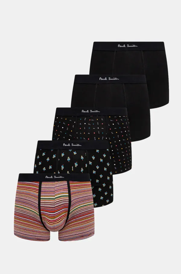 Paul Smith Bokserice Paul Smith 5-pack boja: crna, M1A-914-P5PK10