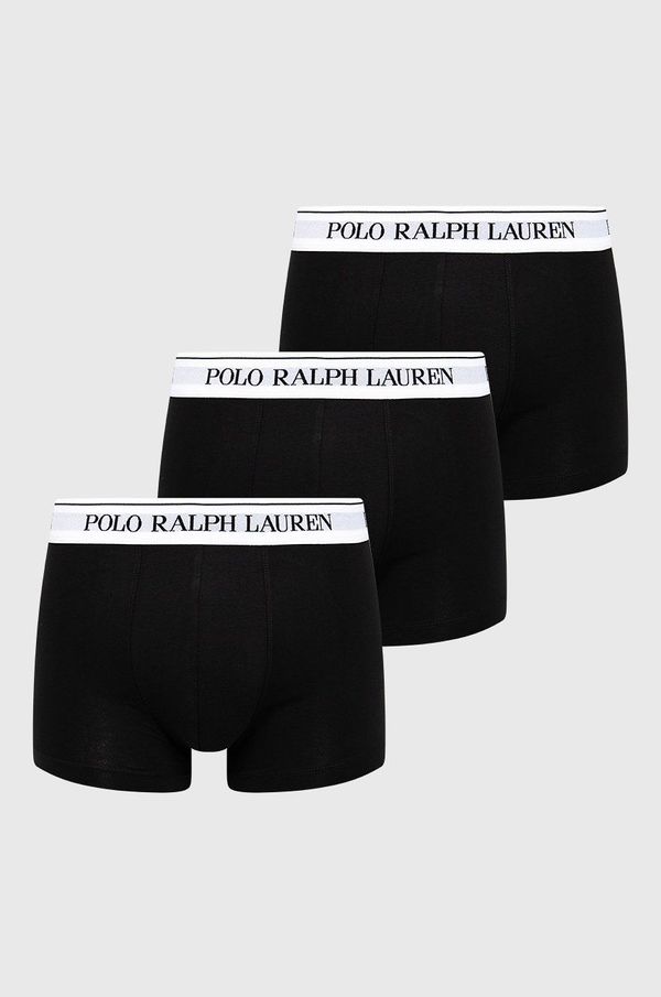 Polo Ralph Lauren Bokserice Polo Ralph Lauren (3-pack) za muškarce, boja: crna, 714830299008