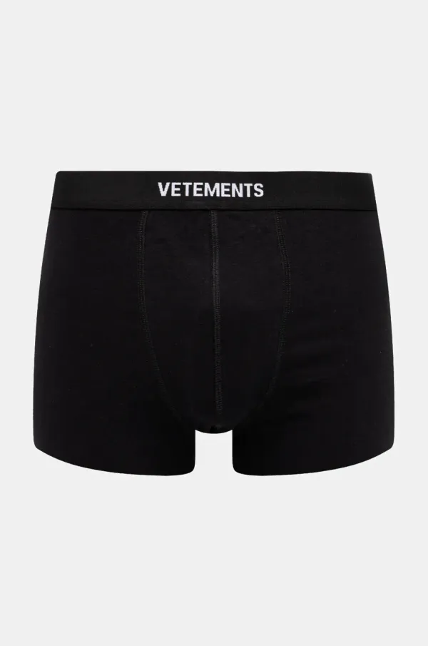 Vetements Bokserice VETEMENTS Logo boja: crna, MA66UN100B