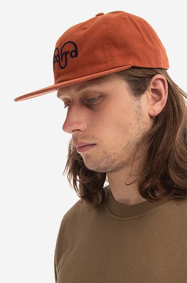 by Parra Pamučna kapa sa šiltom by Parra boja: siva, s aplikacijom, 48255-CINNAMON